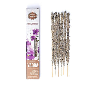 Incenso Sagrada Madre Yagra Violetta e Lavanda