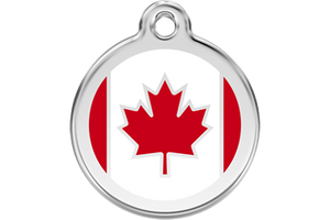 MEDAGLIA: SMALTO BANDIERA CANADA (disponibile in 3 formati)