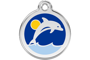 MEDAGLIA: SMALTO DELFINO (disponibile in 3 formati)