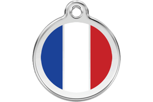 MEDAGLIA: SMALTO BANDIERA FRANCIA (disponibile in 3 formati)