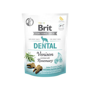 BRIT CARE: Functional Snack Dental - Venison enriched with Rosemary 150